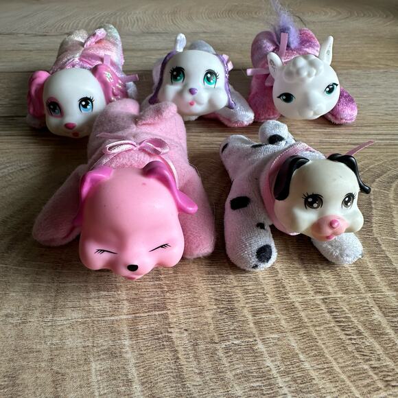 Lot of 5 Hasbro Puppy Kitty Unicorn Surprise Babies - Picture 1 of 7